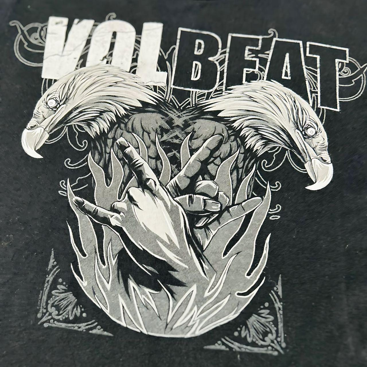 Volbeat Band Vintage Graphic T