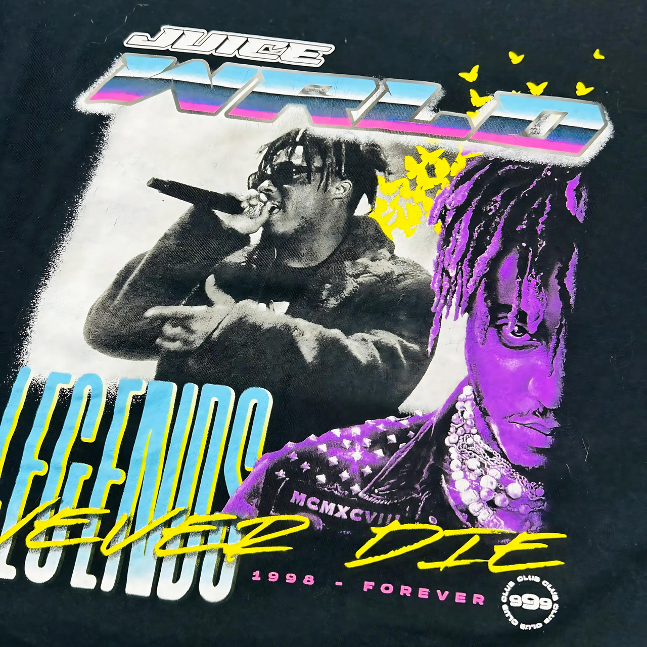 Juice Wrld Legends Never Die Vintage Graphic T