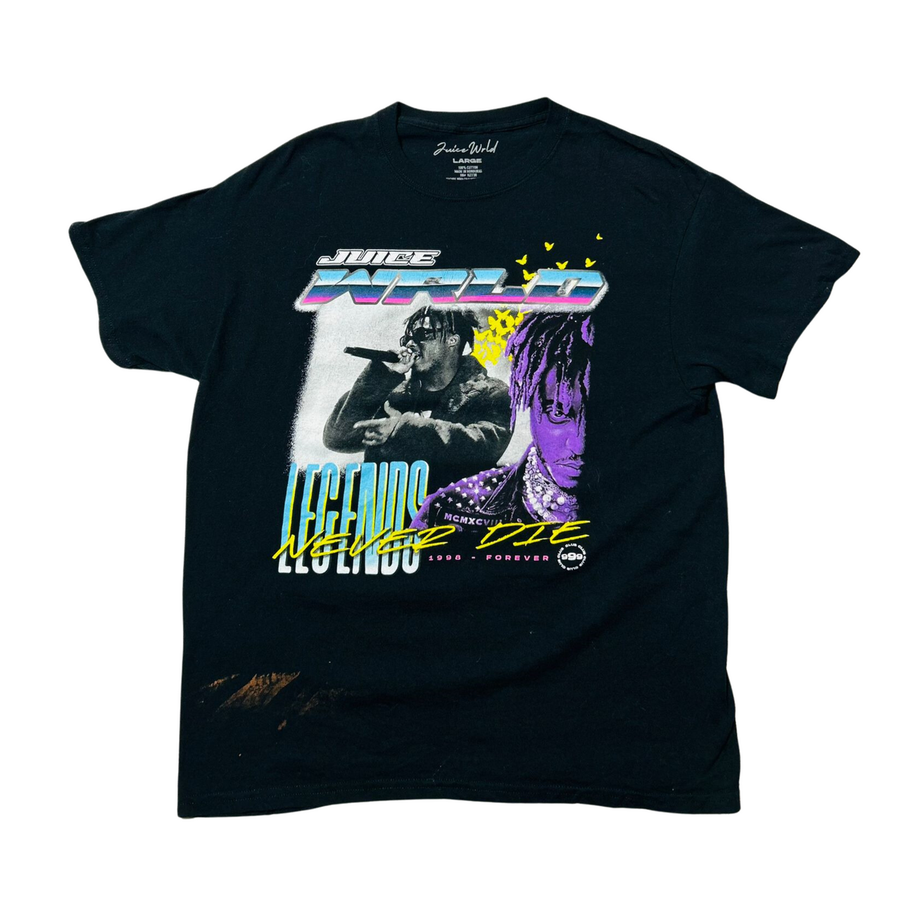 Juice Wrld Legends Never Die Vintage Graphic T