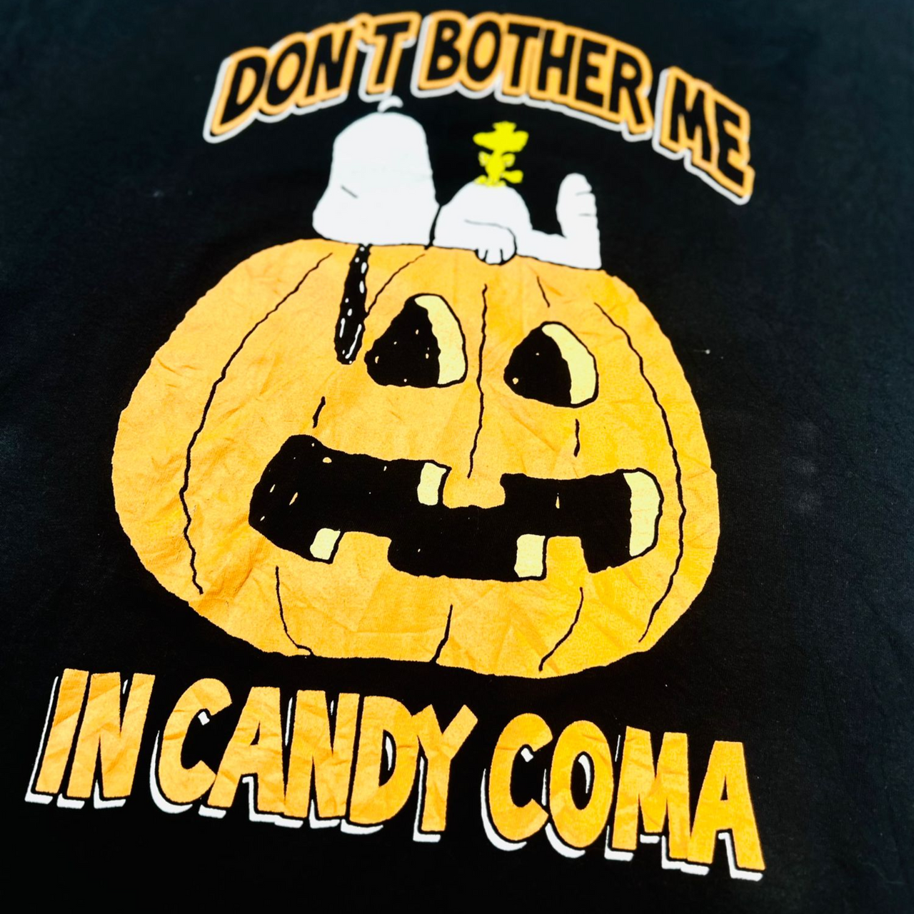 Peanuts Candy Coma Vintage Graphic T