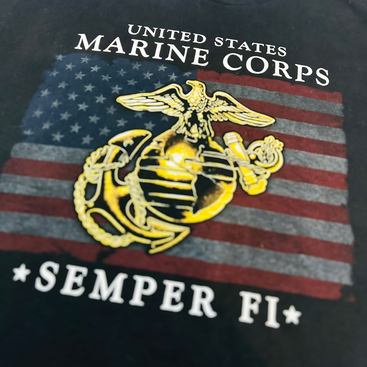 Marine Corps Vintage Graphic T