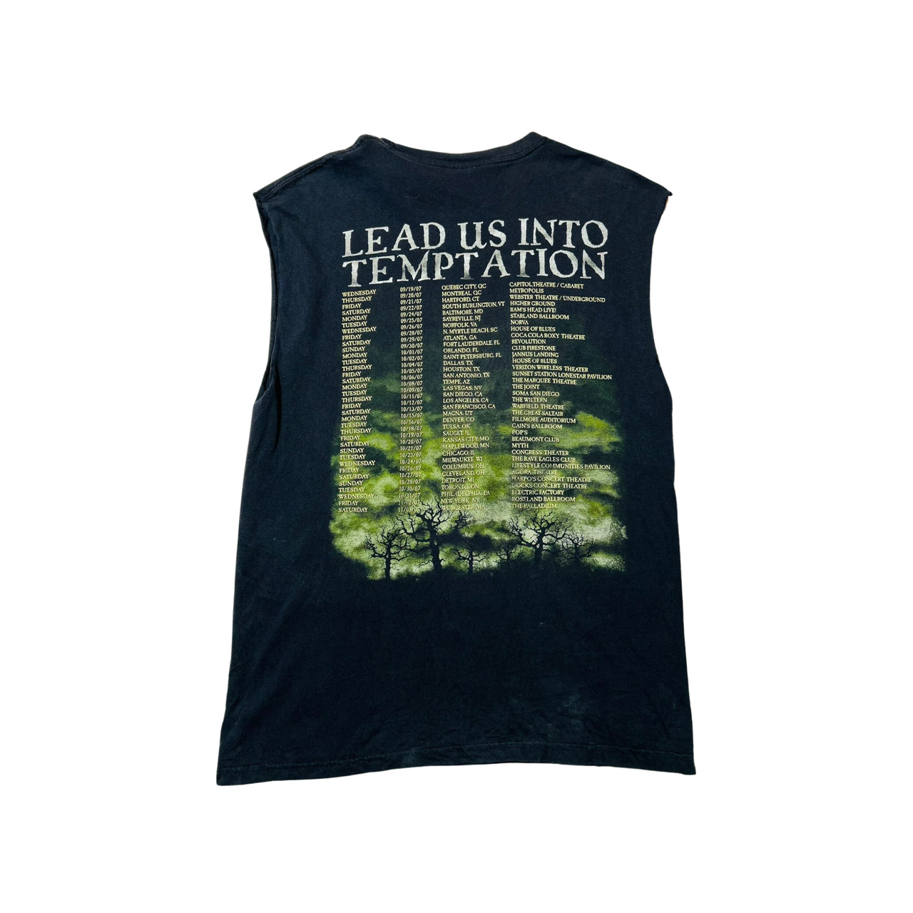 Cradle of Filth Tour Sleeveless Vintage Graphic T