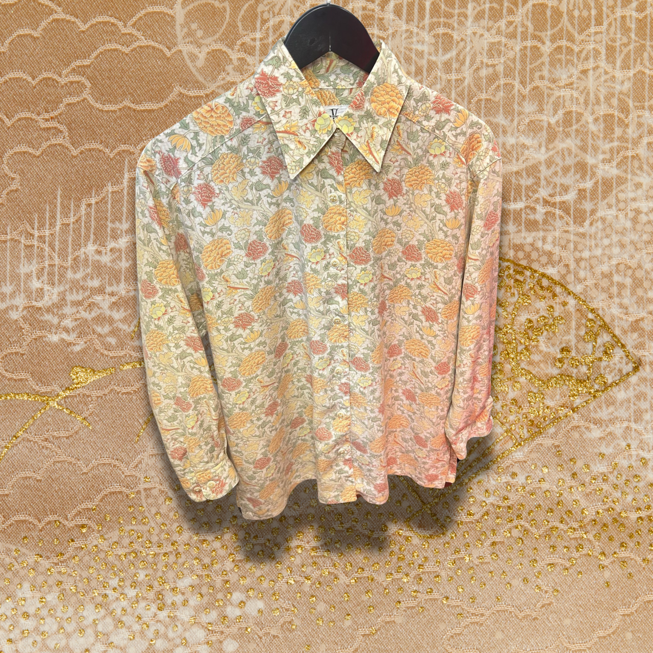 Floral Silk Shirt