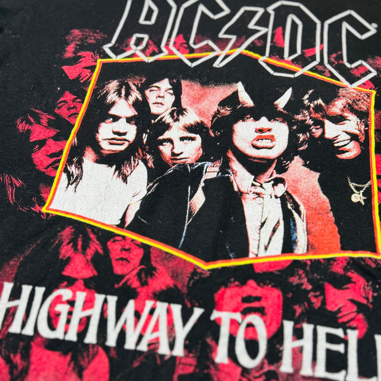 AC/DC Highway to Hell Vintage Graphic T