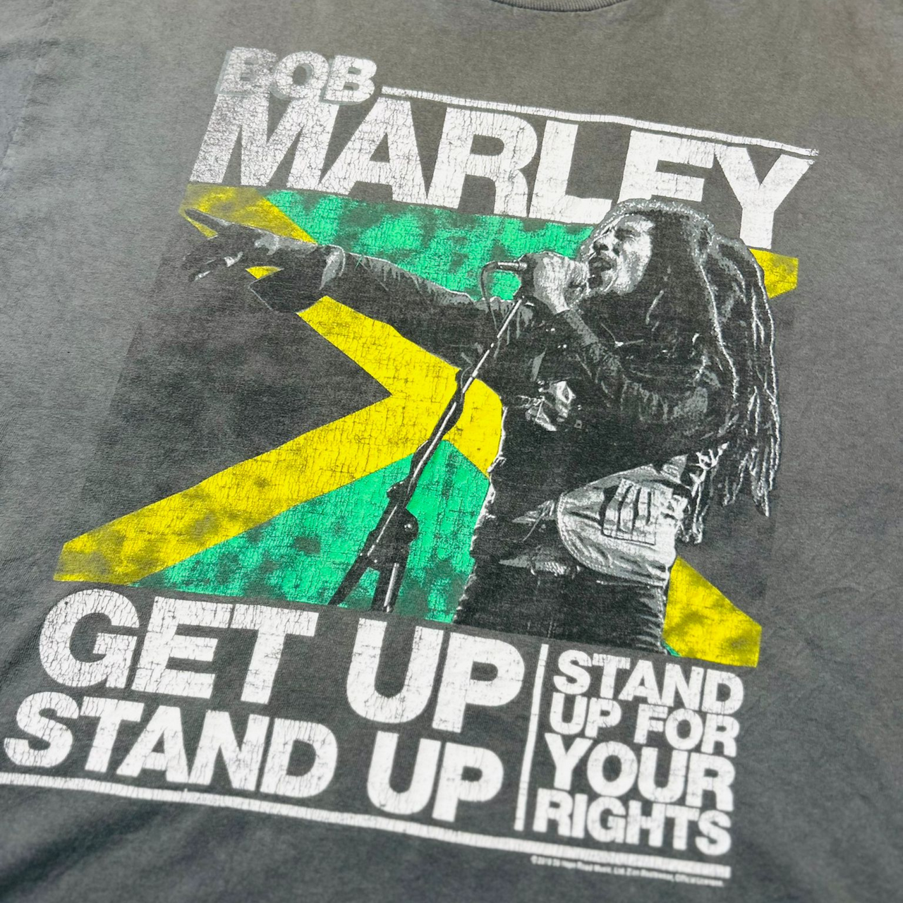 Bob Marley 'Get Up Stand Up' Vintage Graphic T