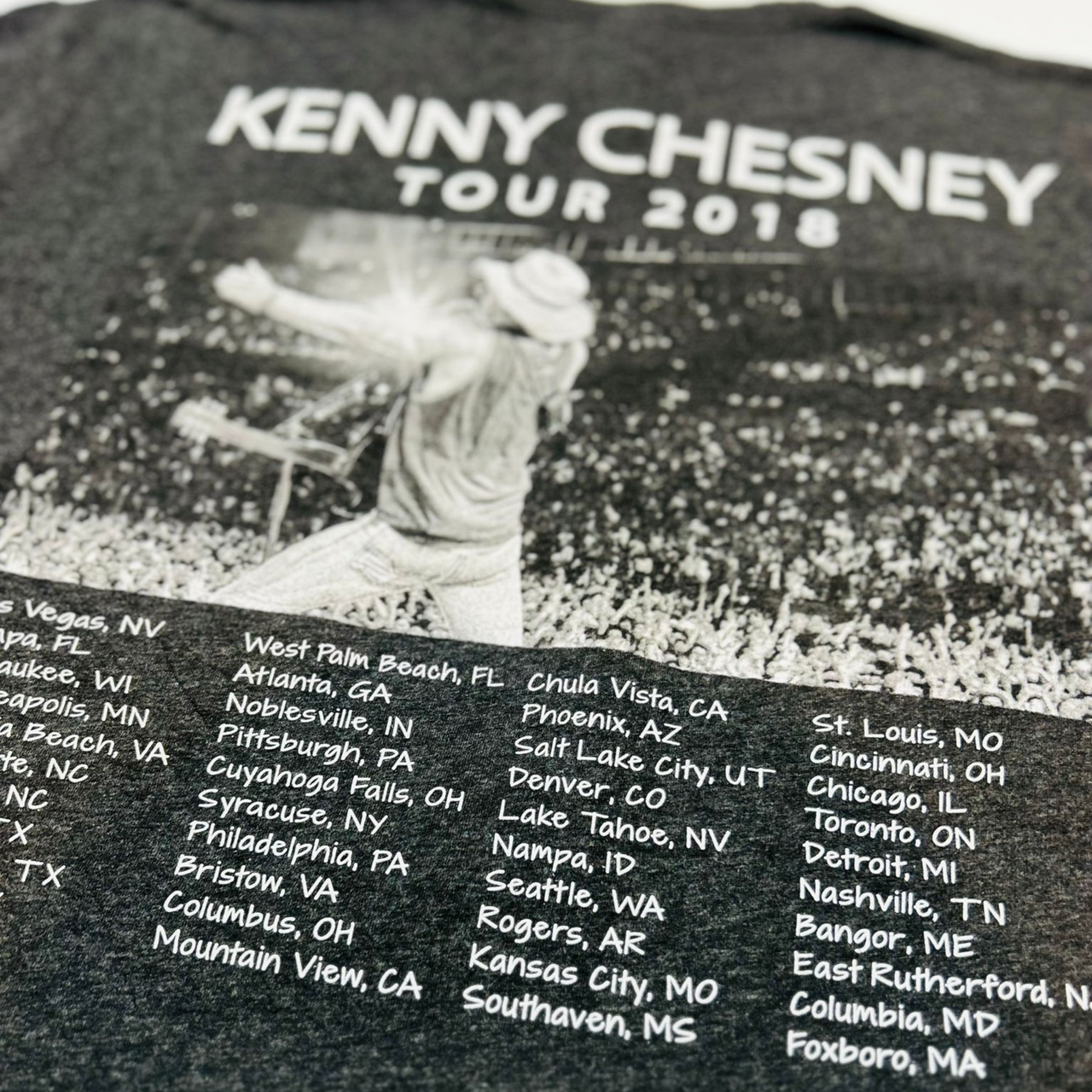 Kenny Chesney Tour Vintage Graphic T