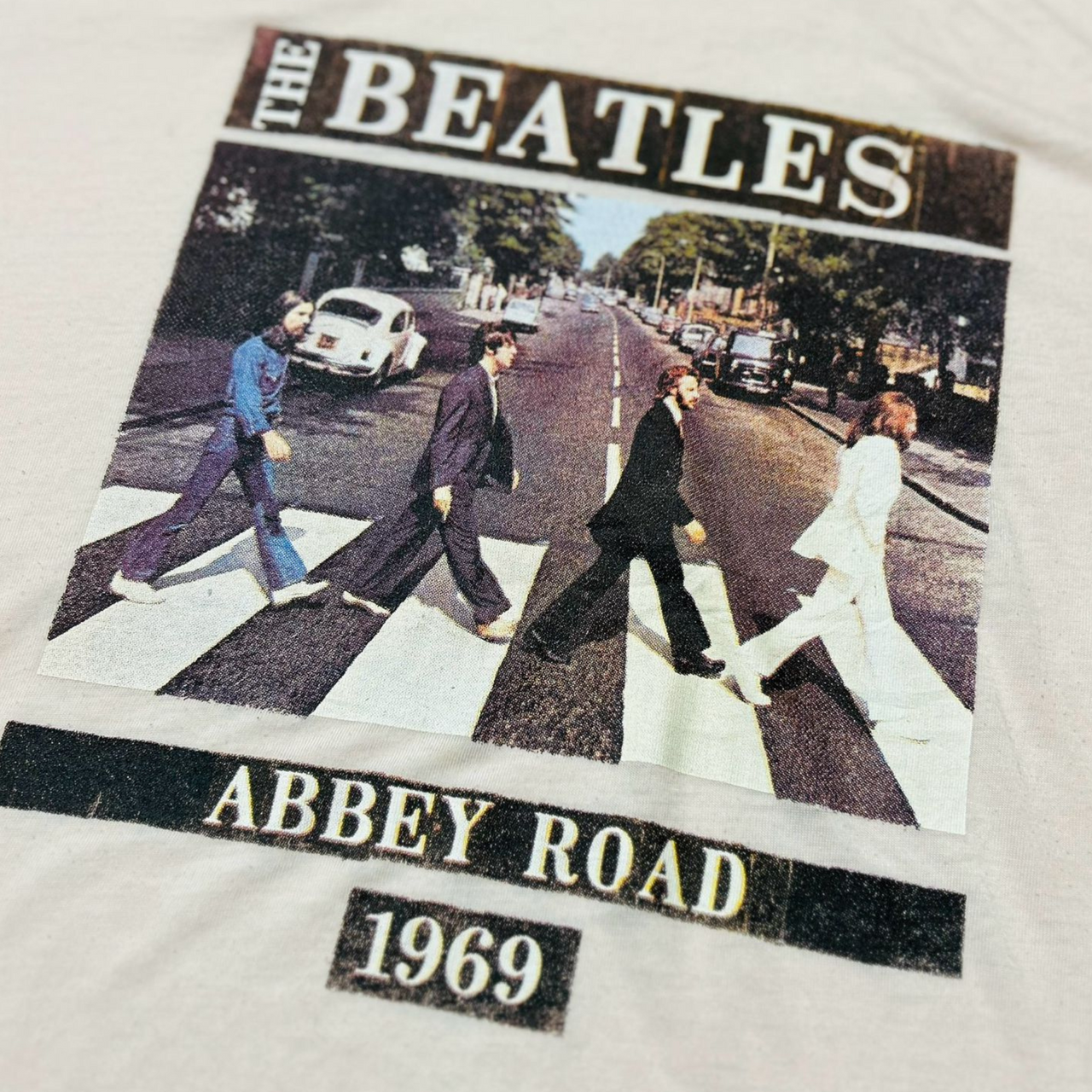 Beatles Abbey Road 1969 Vintage Graphic T