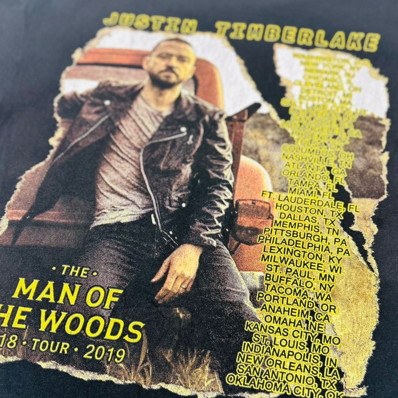 Justin Timberlake Vintage Graphic T