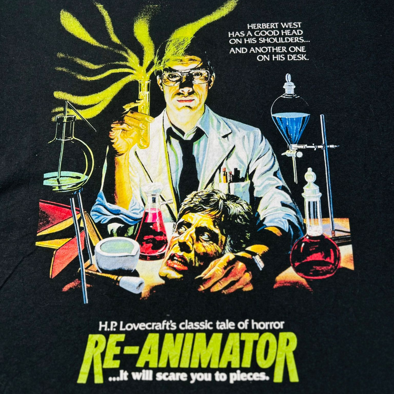 Herbert West "Re-Animator" Vintage Graphic T