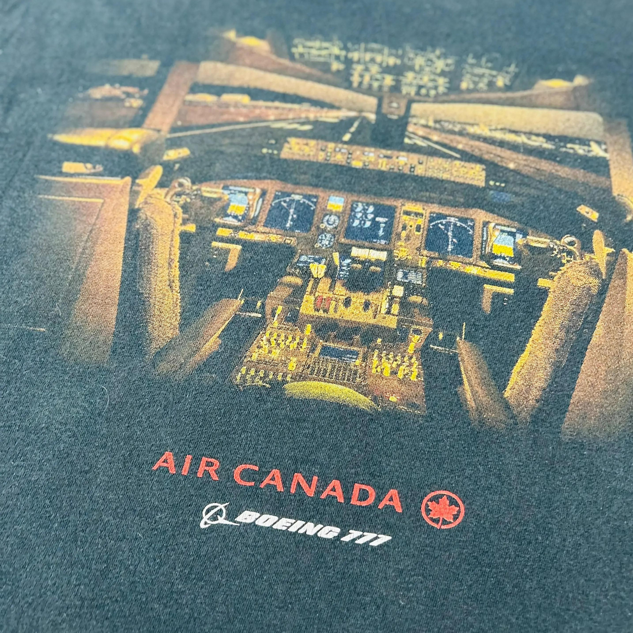 Air Canada Boeing 777 Vintage Graphic T