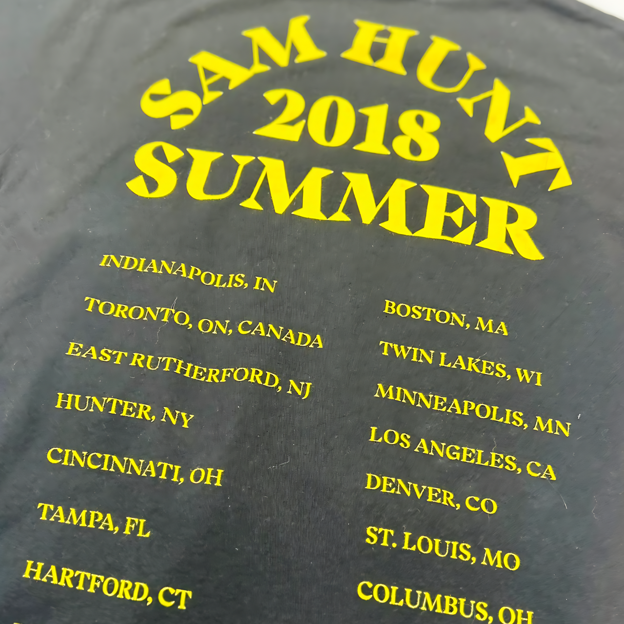 Sam Hunt Vintage Graphic T