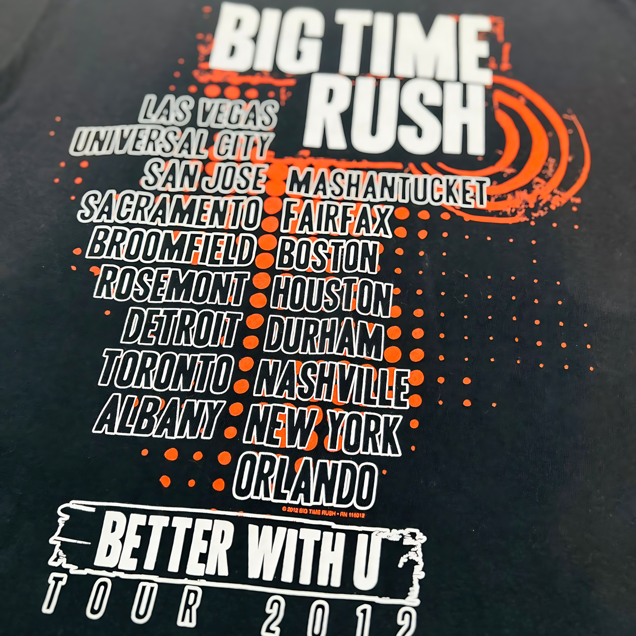 Big Time Rush Vintage Graphic T