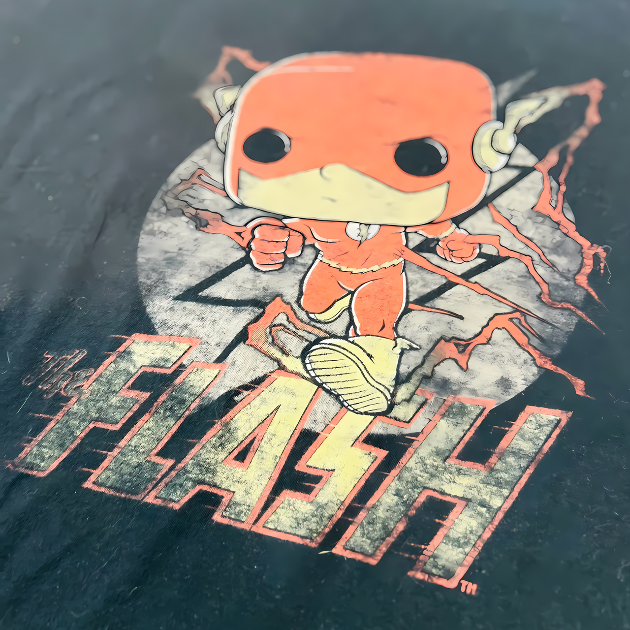 Funko Pop The Flash Vintage Graphic T