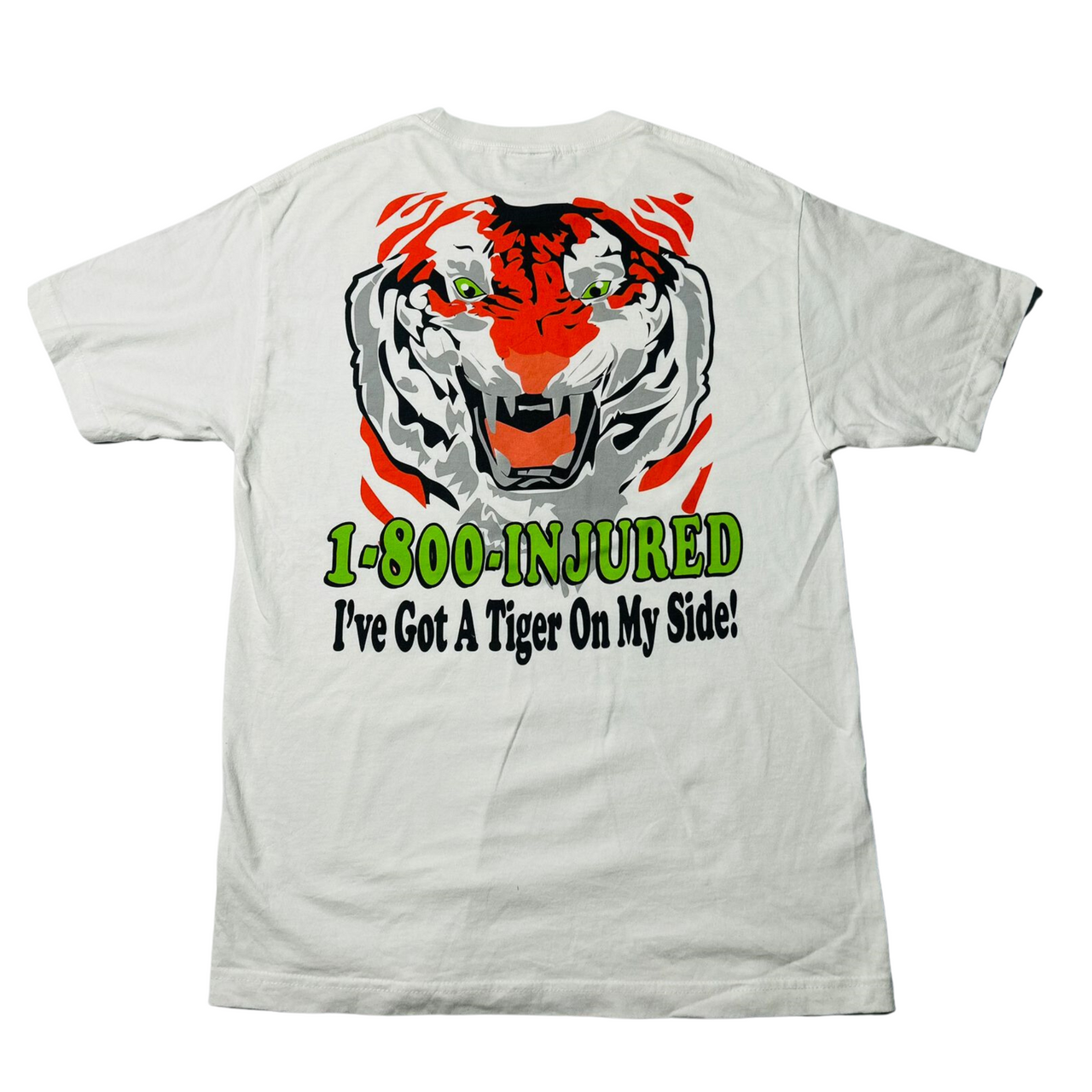 Injury Attorney Tiger Vintage Graphic T