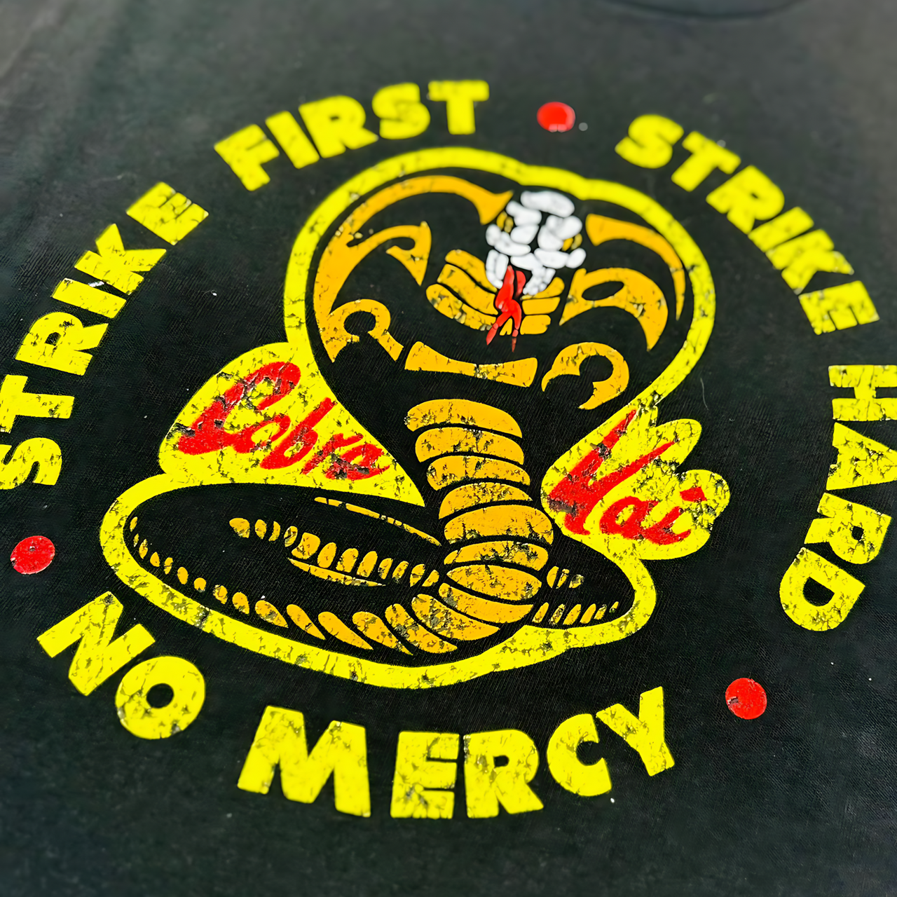 Karate Kid Kobra Kai Vintage Graphic T