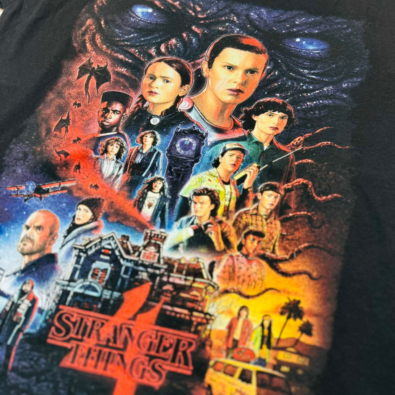 Stranger Things 4 Vintage Graphic T