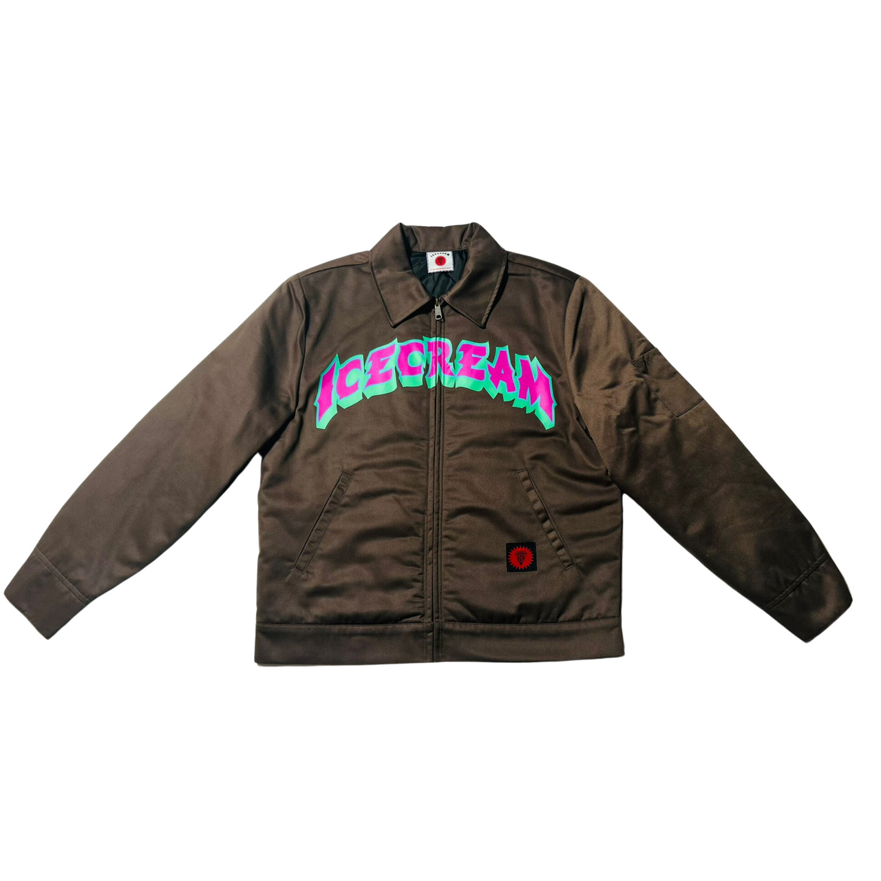 Billionaire Boys Club 'Ice Cream' Twill Brown Jacket