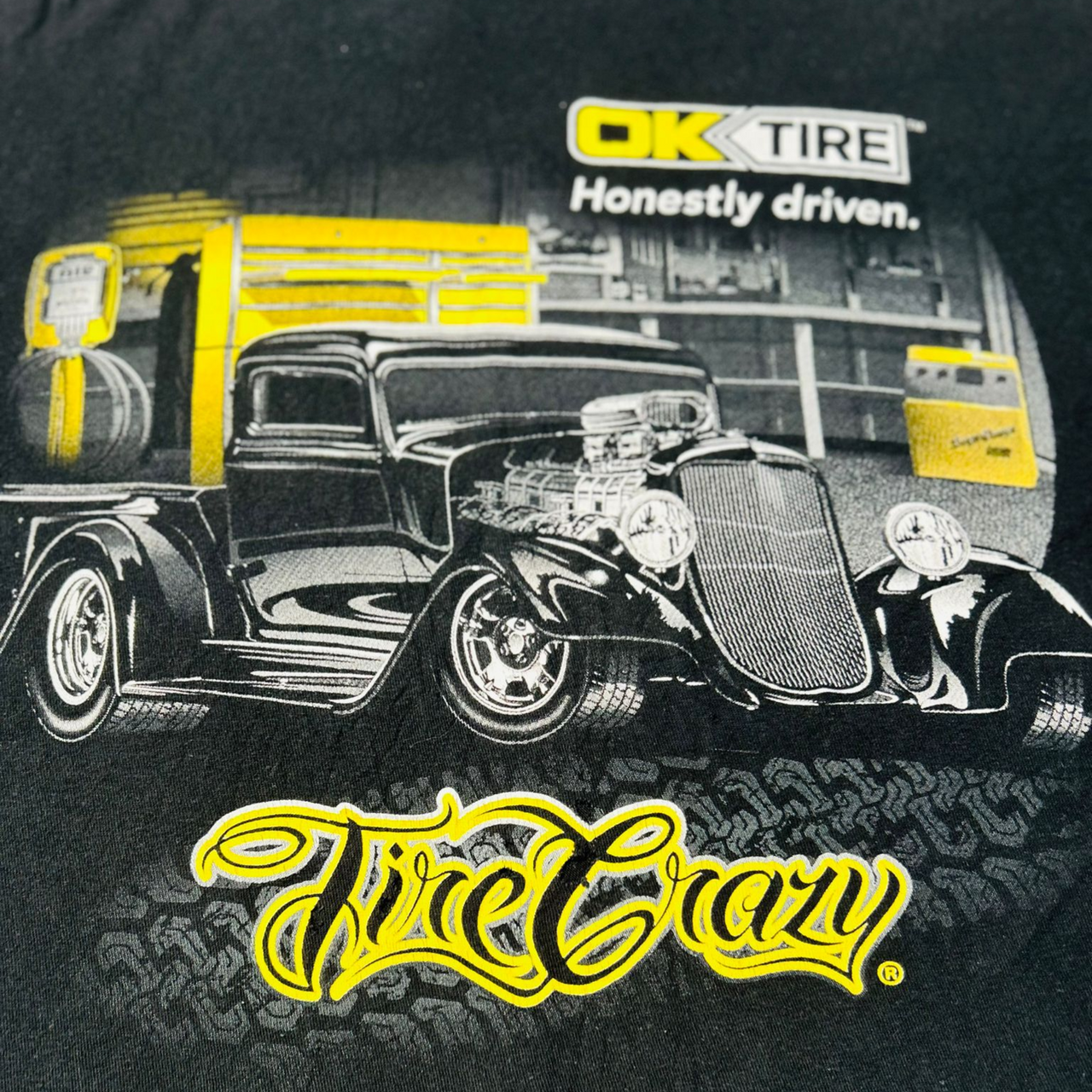 Tire Crazy Vintage Graphic T