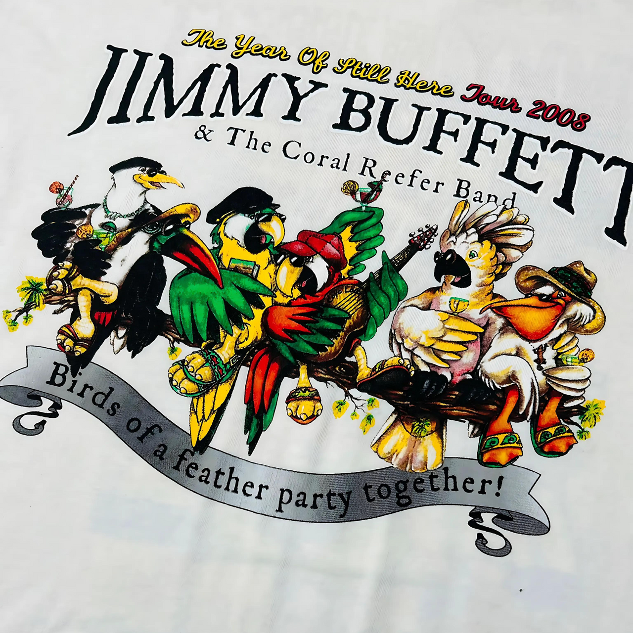 Jimmy Bufett Tour Vintage Graphic T