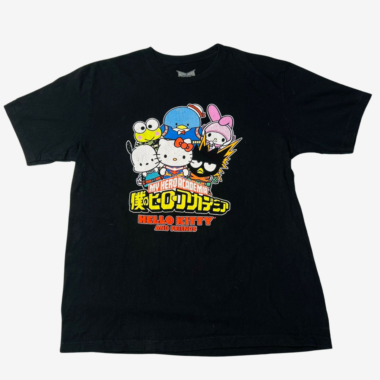 My Hero Academia Hello Kitty Vintage Graphic T