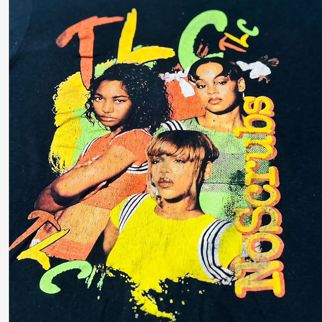 TLC No Scrubs Vintage Graphic T