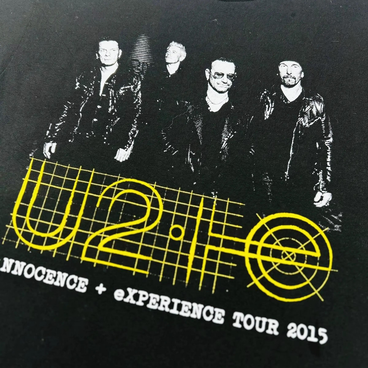 U2 2015 Tour Vintage Graphic T