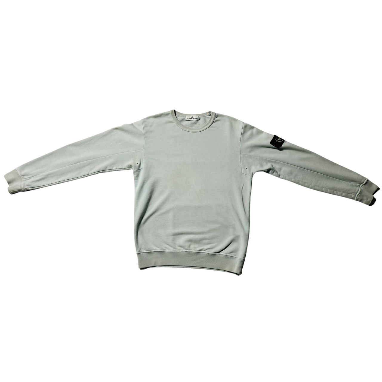 Vintage Light Grey Stone Island Sweatshirt