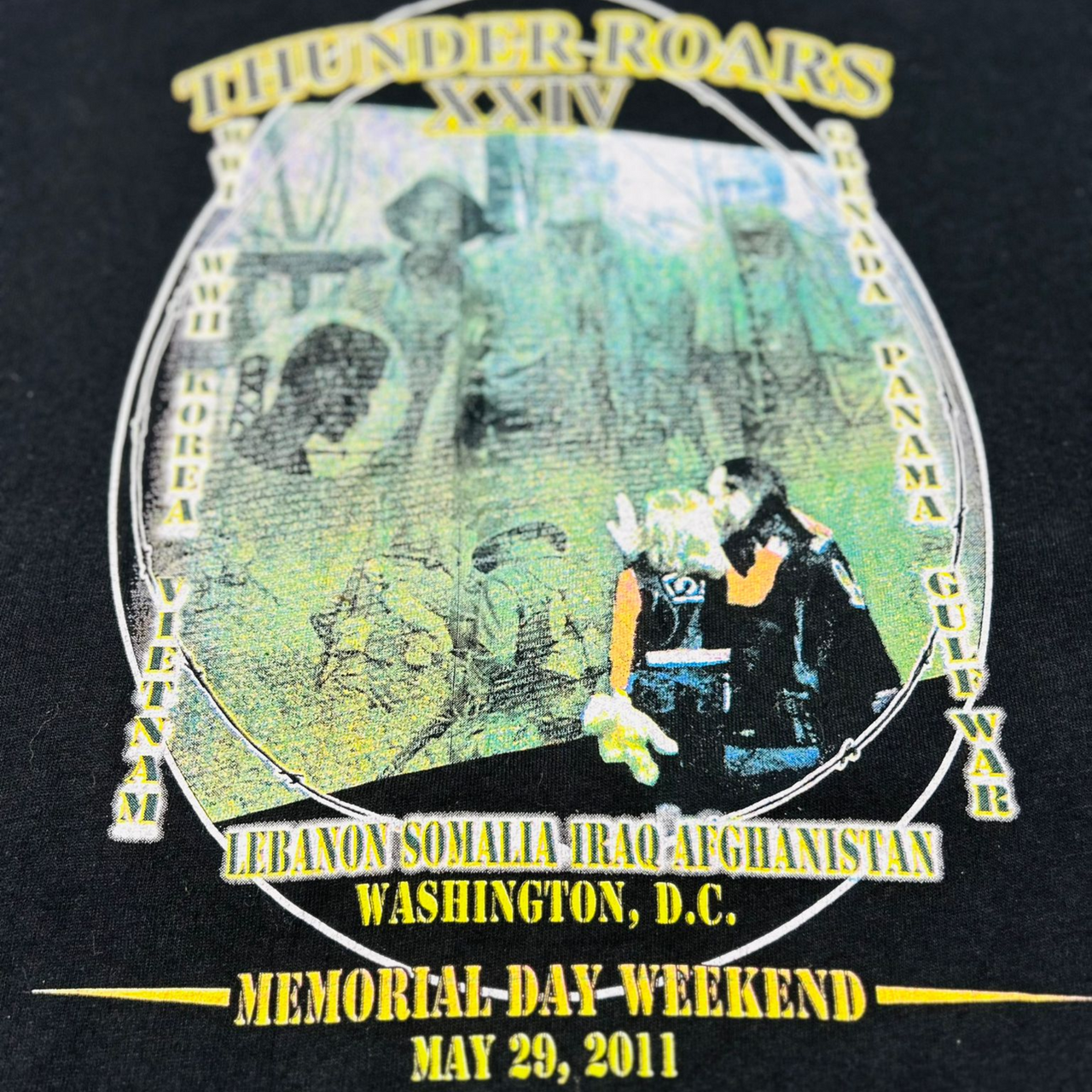 U.S Memorial Vintage Graphic T