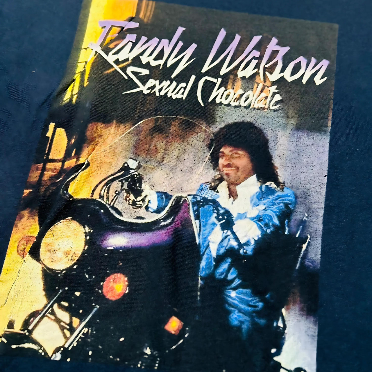 Randy Watson Sexual Chocolate Vintage Graphic T