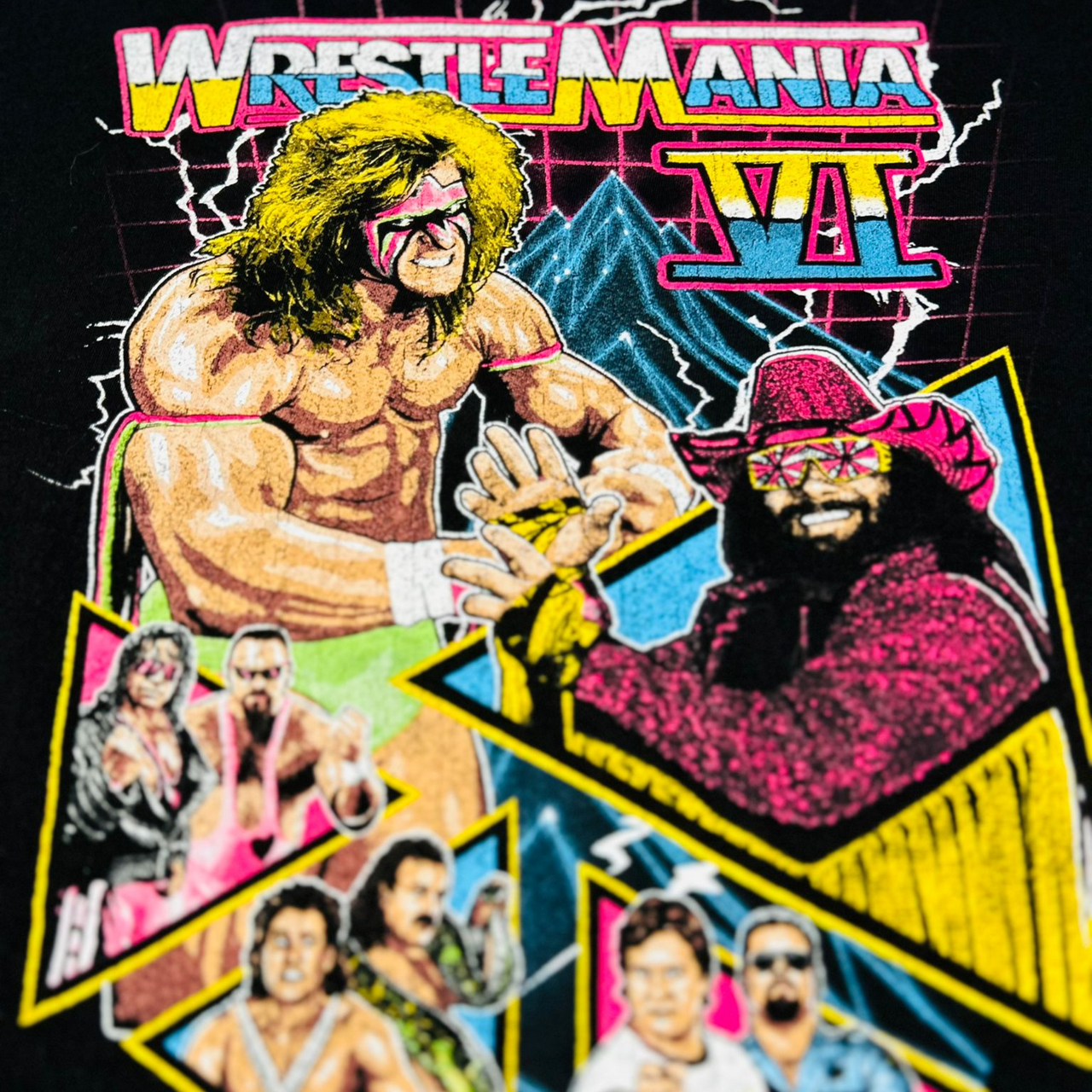 WrestleMania Vintage Graphic T