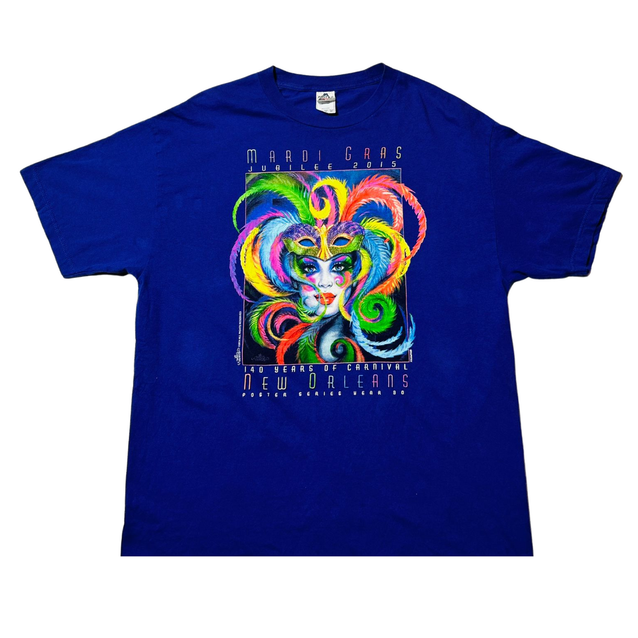 New Orleans Carnival Mardi Gras Vintage Graphic T