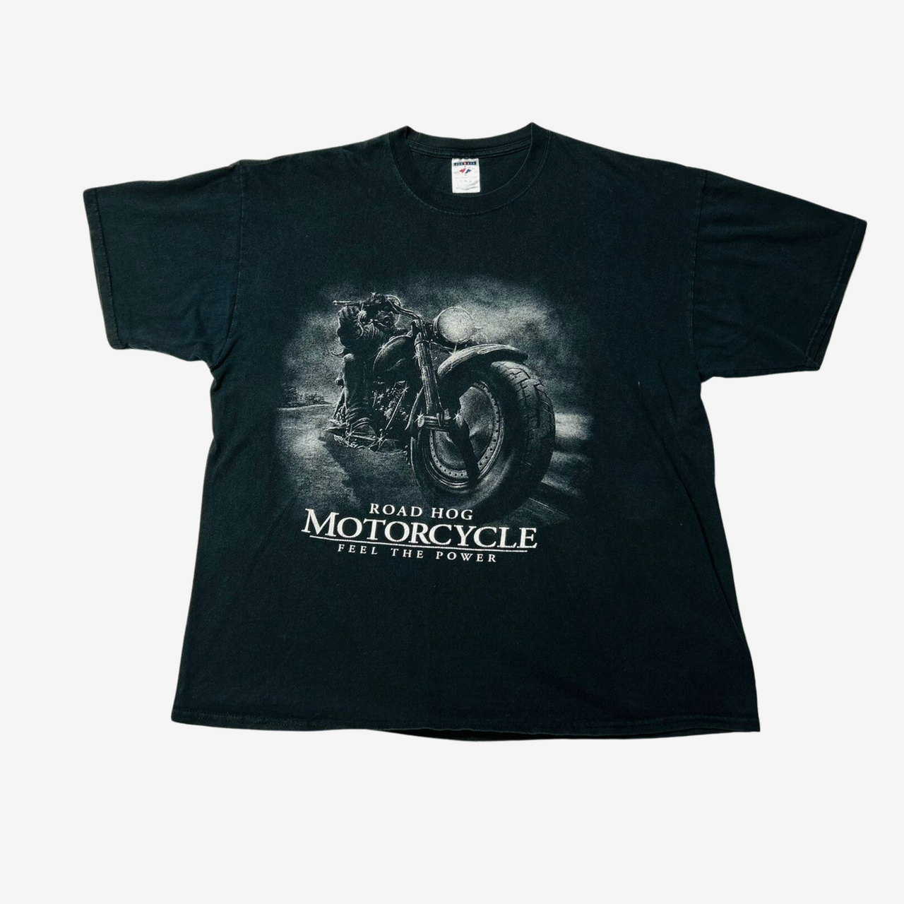 Road Hog Motorcycle Heavyweight Vintage Graphic T