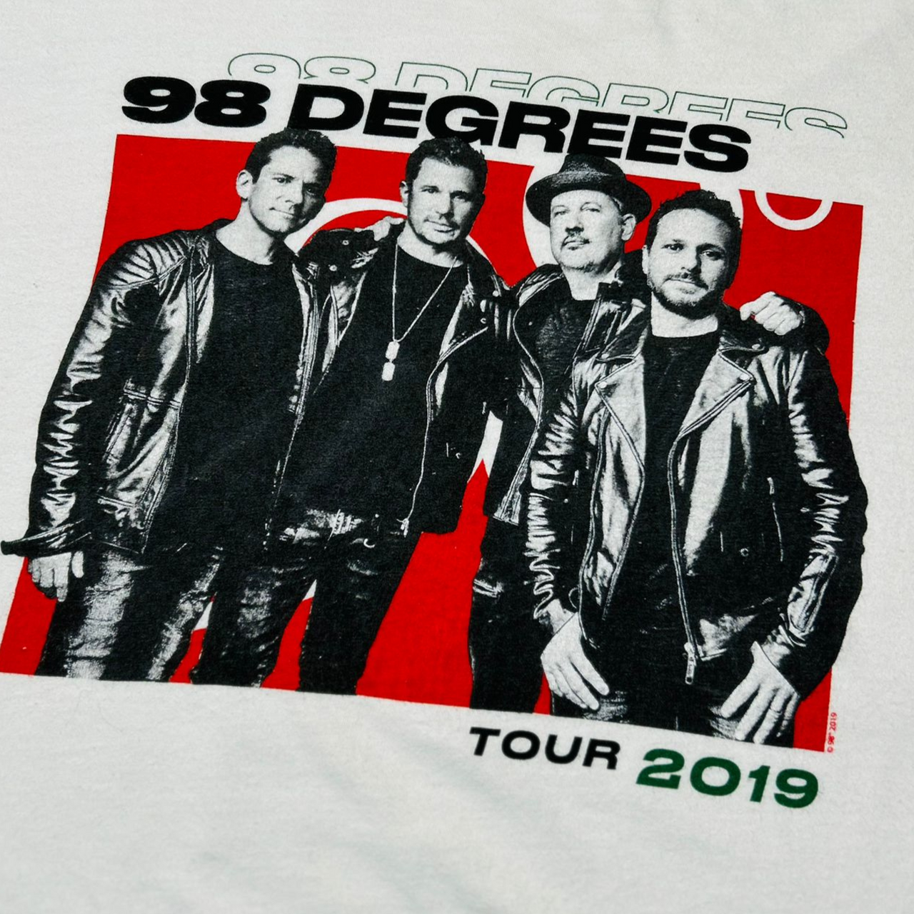 98 Degrees 2019 Tour Vintage Graphic T