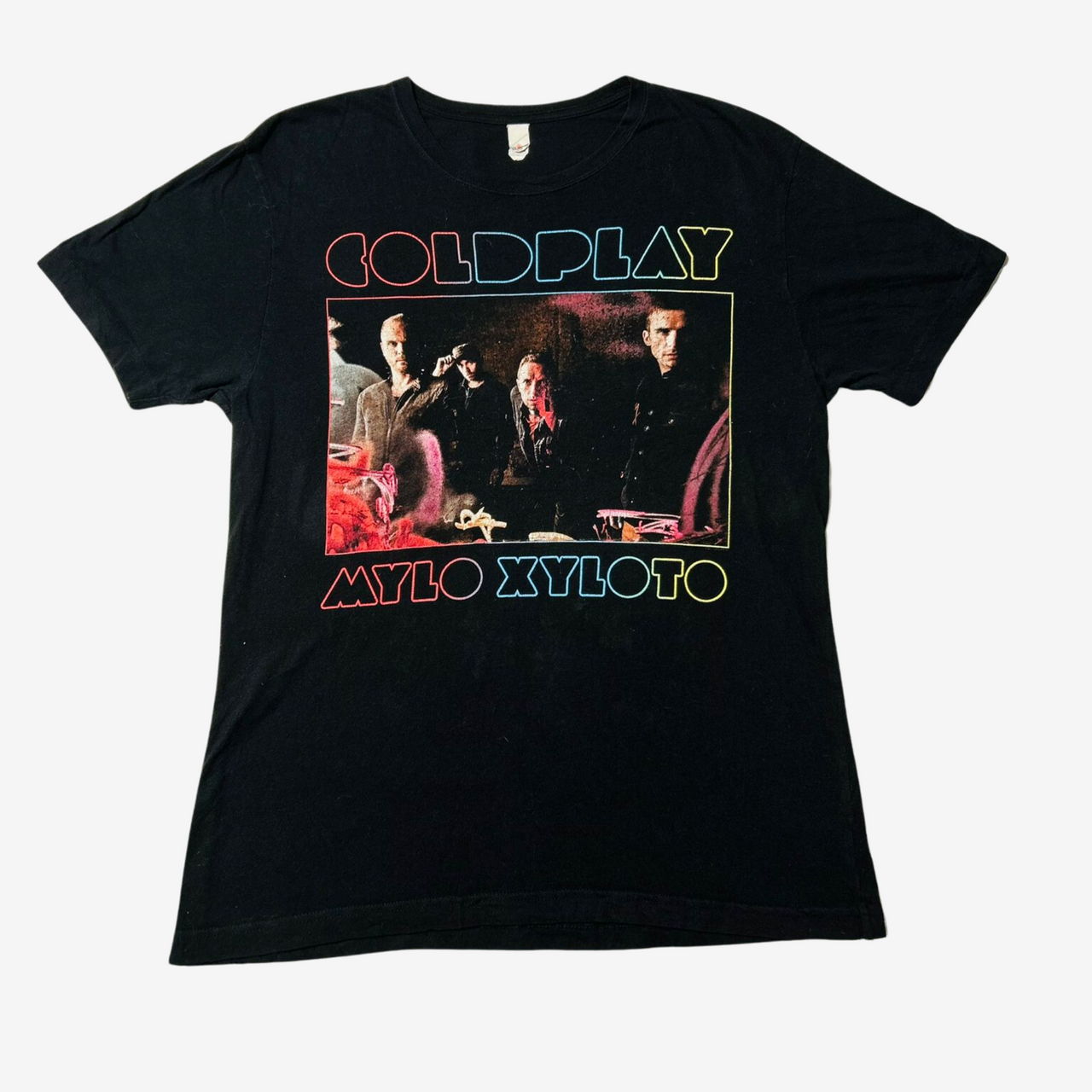 Coldplay 2012 Tour Vintage Graphic T