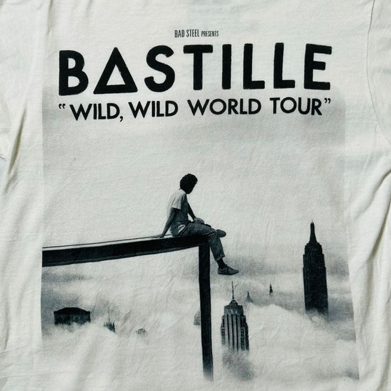 Women's Bastille 'Wild, Wild World Tour' Vintage Graphic T