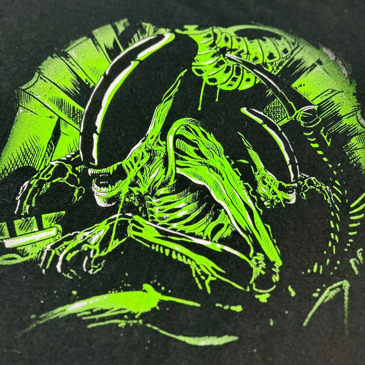 Alien vs Predator Vintage Graphic T