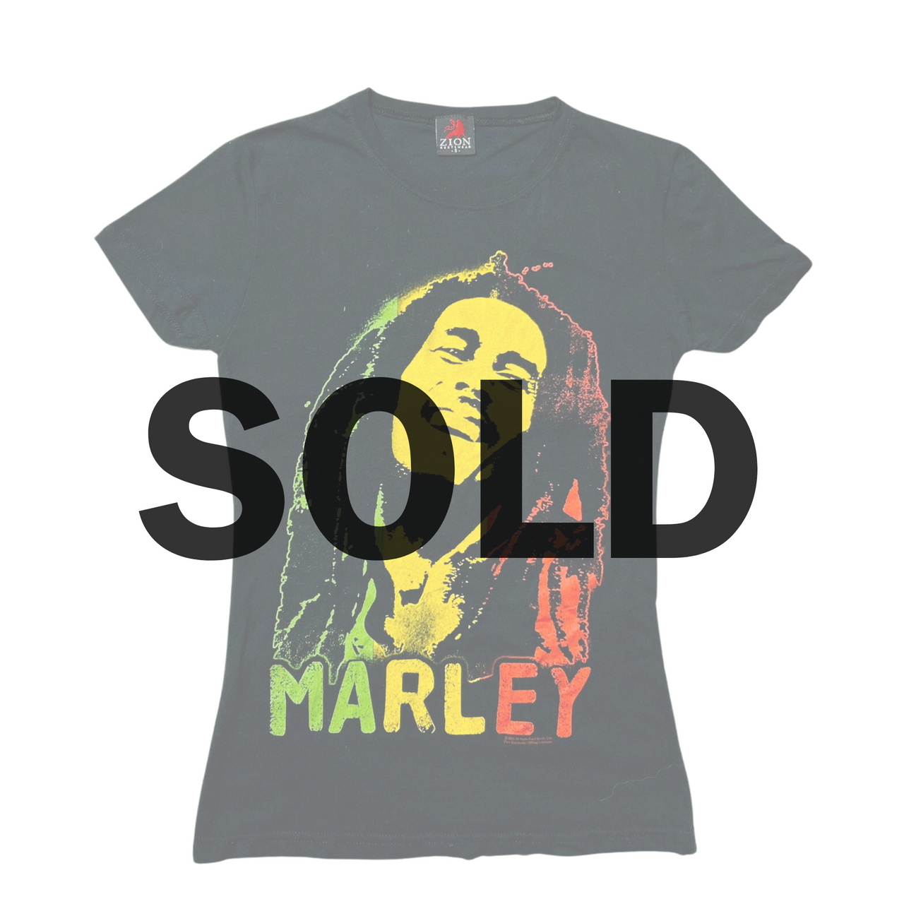 Women's Bob Marley Vintage Graphic T