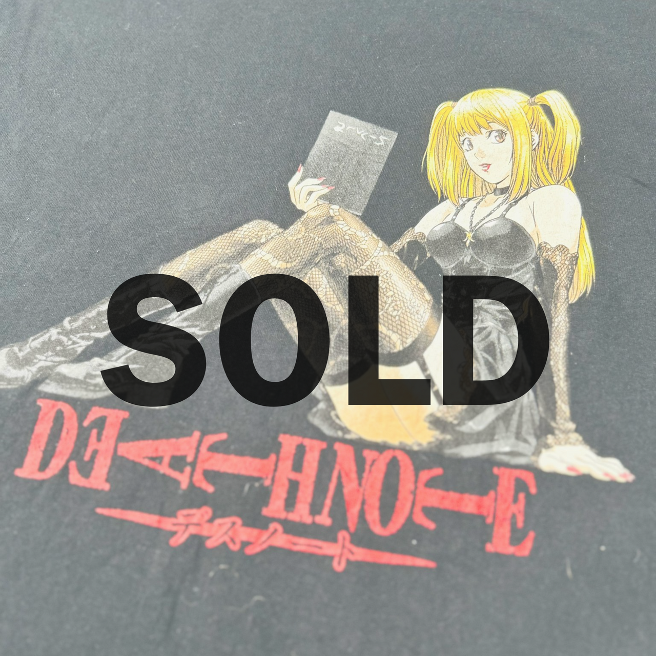 Death Note Vintage Graphic T